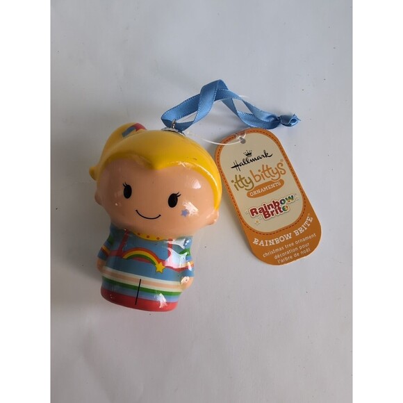 Hallmark Ornament Rainbow Brite Itty Bitty Plastic Doll Christmas Holiday T103 - Picture 1 of 3